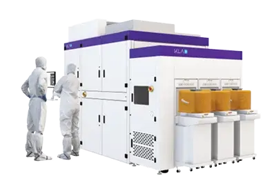 Cutout view of a KLA product.